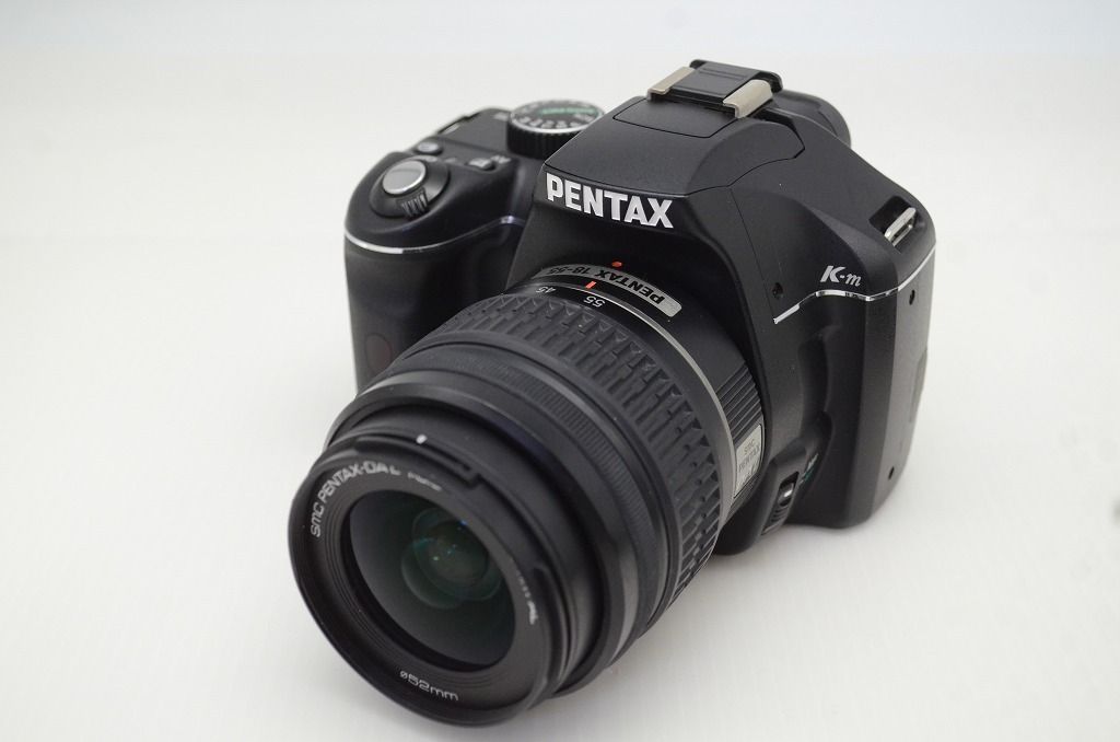 良品 PENTAX ペンタックス K-m レンズキット smc PENTAX-DA L 18-55mm