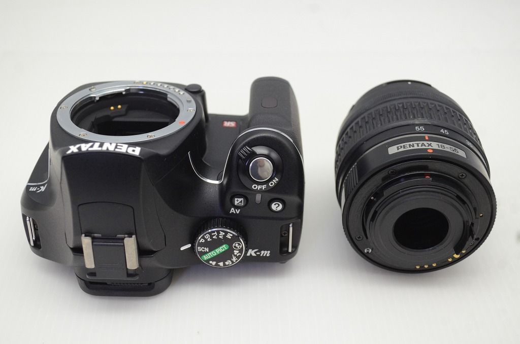 良品 PENTAX ペンタックス K-m レンズキット smc PENTAX-DA L 18-55mm
