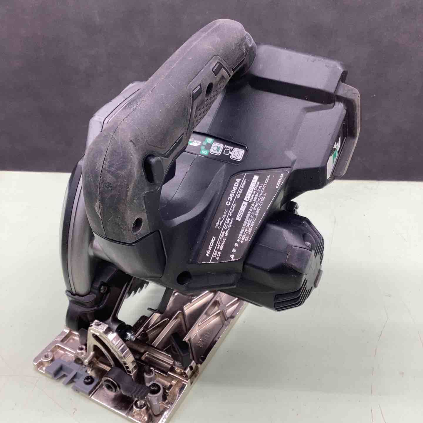  ハイコーキ HIKOKI 旧 日立工機 コードレス丸のこ C 3606 DA SK NNB マルノコ 切断工具 切断機