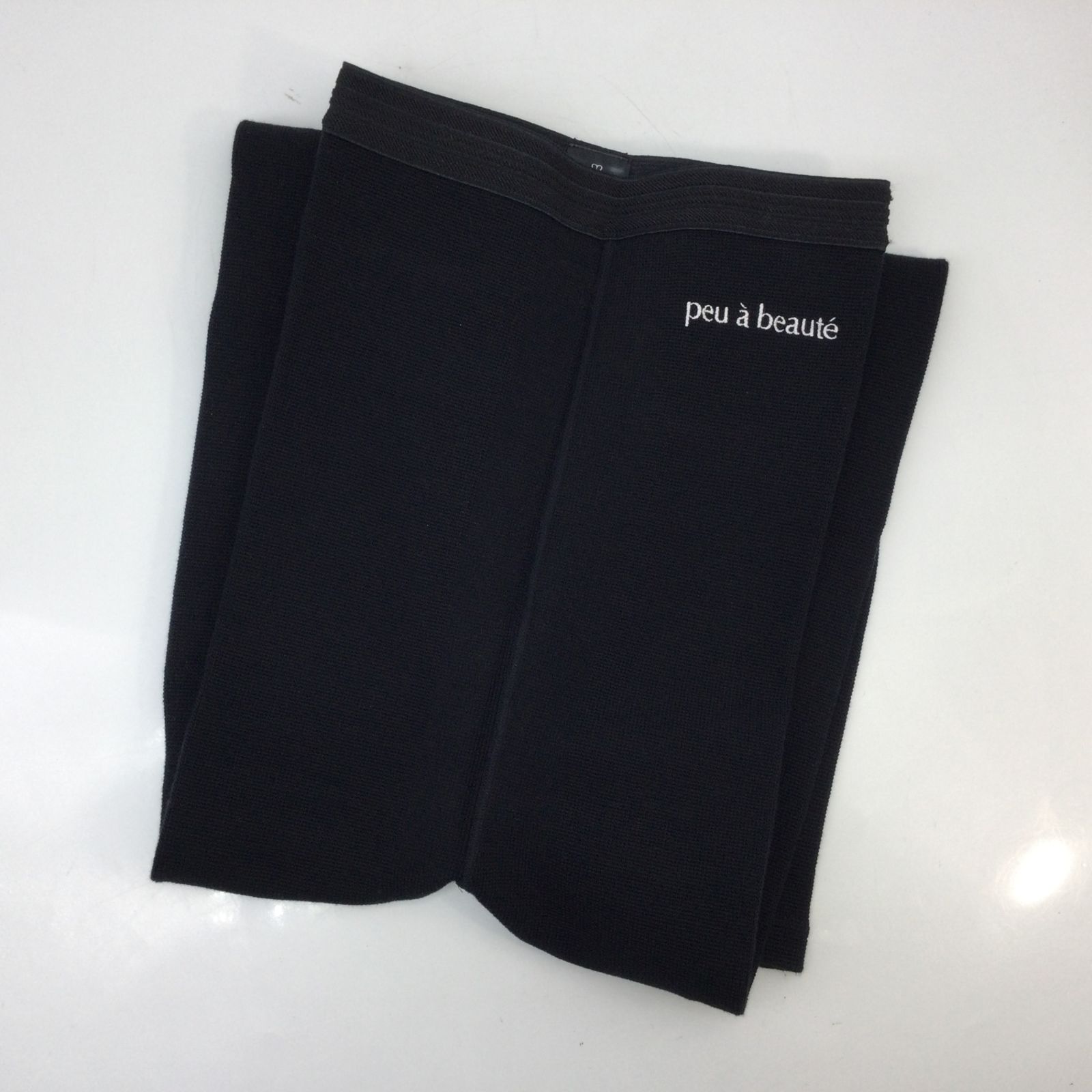 12022 【美品】peu à beauté プウアボーテ スパッツサポーター Lサイズ