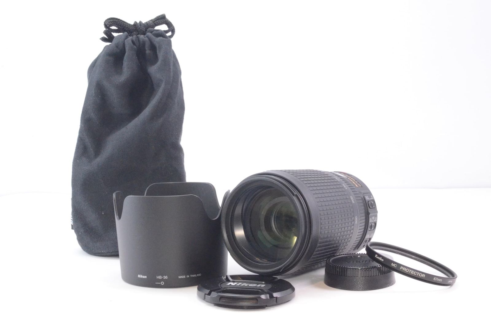 レンズケース フィルターつき Nikon ニコン AF S 70 300 mm f 4 5 6 G IF ED 望遠ズームレンズ