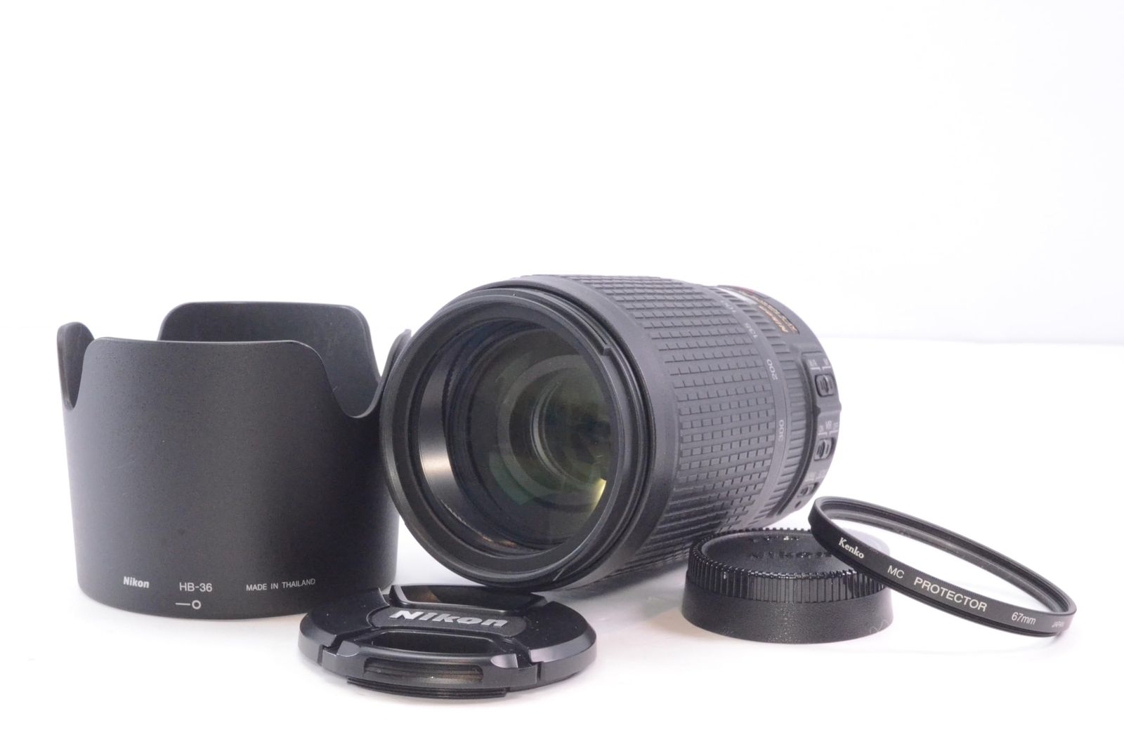 レンズケース フィルターつき Nikon ニコン AF S 70 300 mm f 4 5 6 G IF ED 望遠ズームレンズ