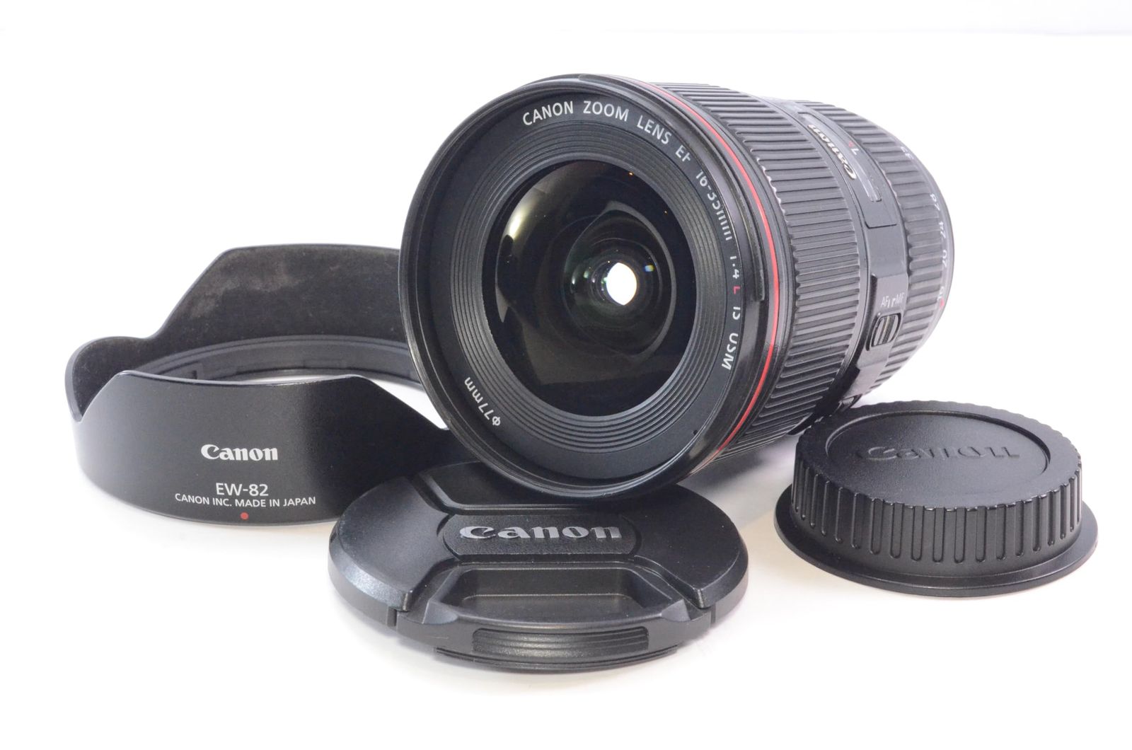 レンズフードつき稼働品 Canon キャノン EF 16 35 mm F 4 L IS USM 広角ズームレンズ