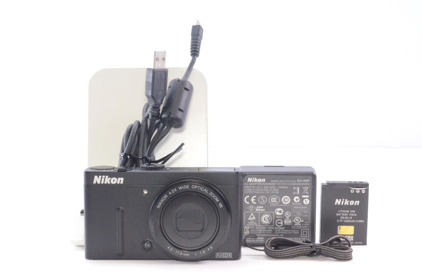 並品】Nikon ニコン COOLPIX (クールピクス) P310 ブラック - メルカリ