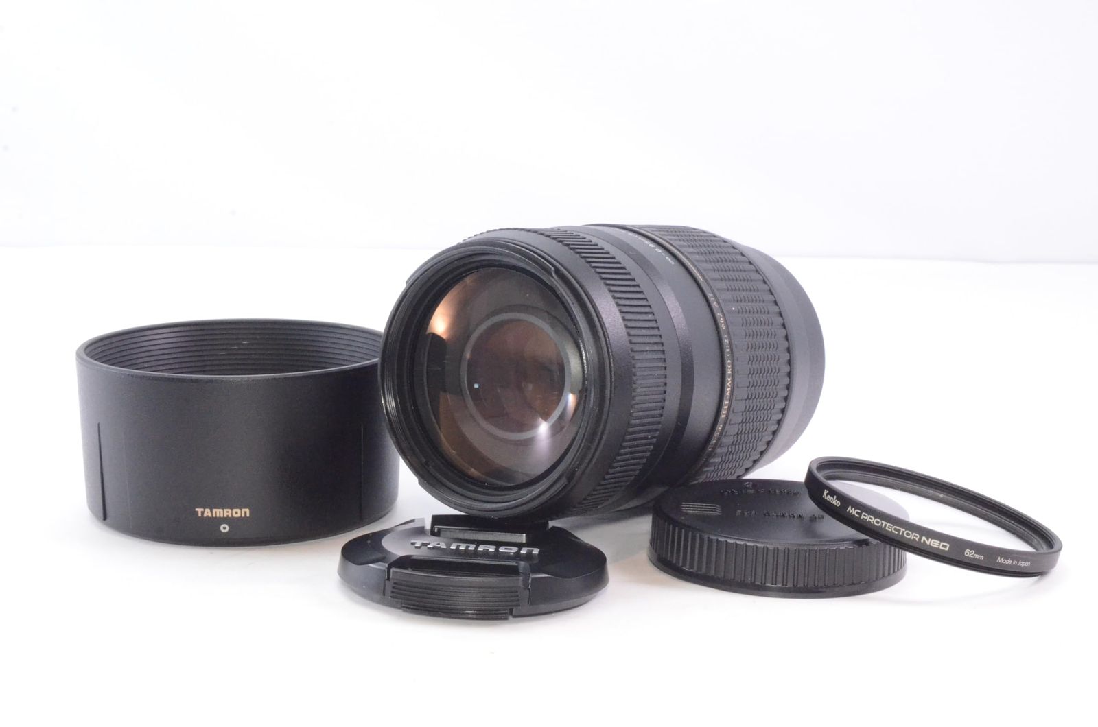 レンズフード フィルターつき tamron タムロン AF 70 300 mm F 4 5 6 Di MACRO キヤノン用 望遠ズームレンズ