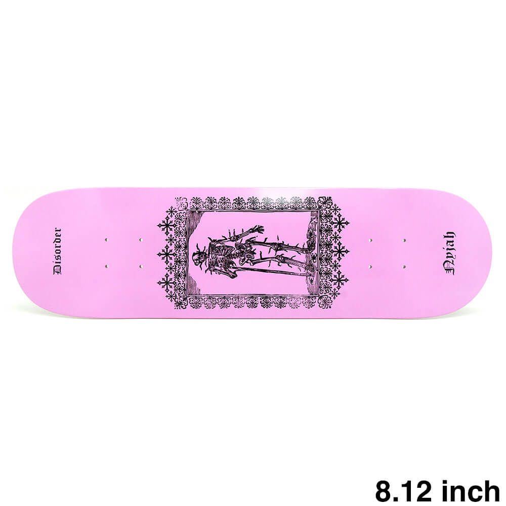 DISORDER(Nyjahブランド)スケートボード 8.0インチ 値下げ可 DISORDER DECK ディスオーダー デッキ NYJAH HUSTON SKELETAL JAH 8.12
