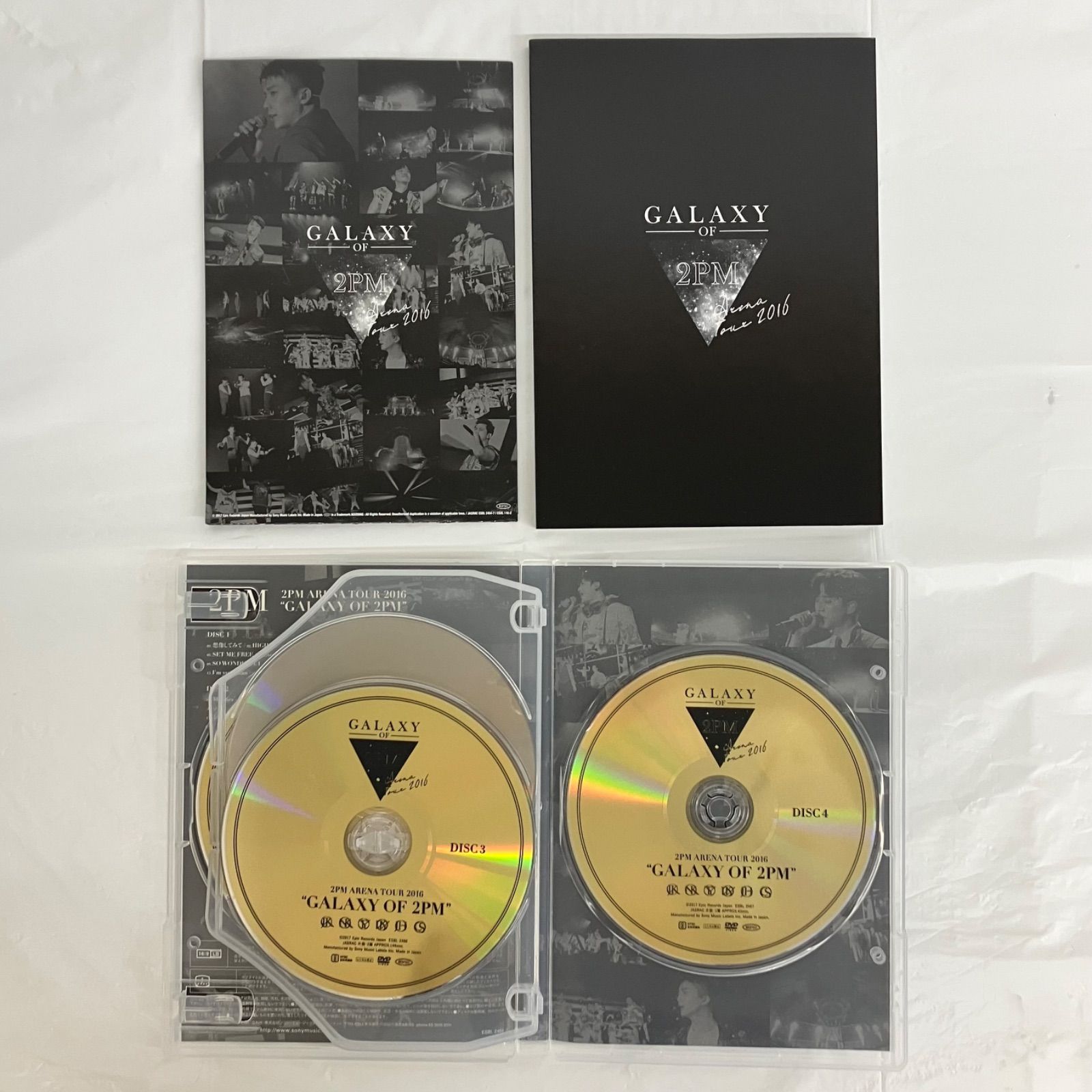 2PM ARENA TOUR 2016 GALAXY OF 2PM DVD初回生産限定盤 f117 NLQ502