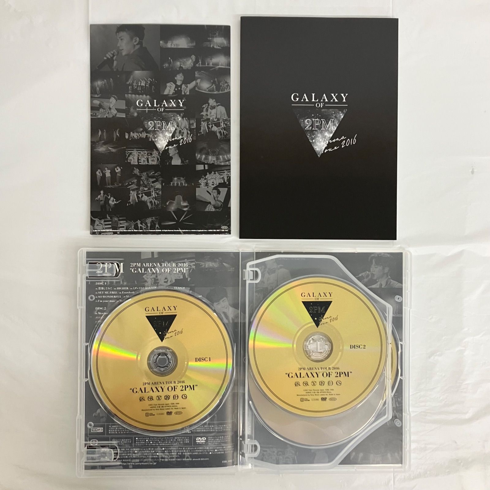 2PM ARENA TOUR 2016 GALAXY OF 2PM DVD初回生産限定盤 f117 NLQ502