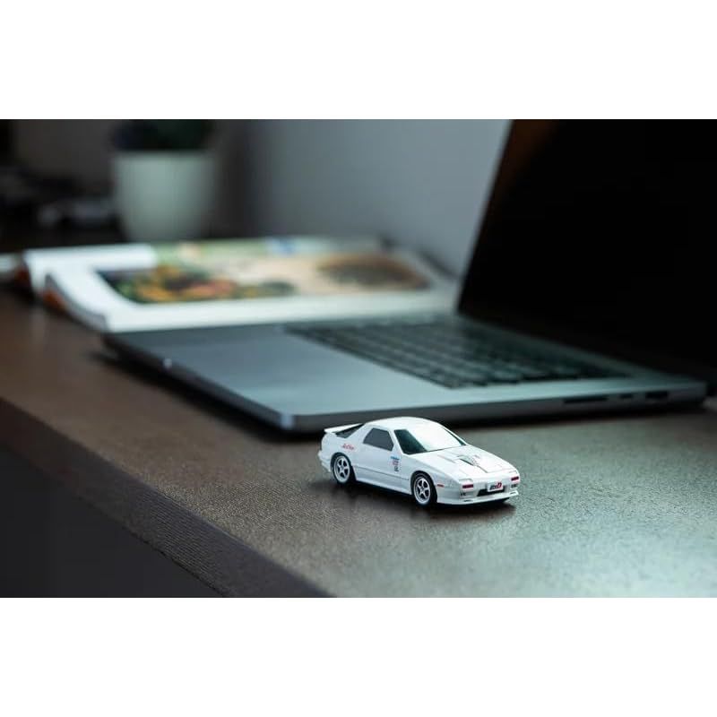  在庫 無線マウス マツダ RX 7 FC 3 S型 頭文字D 高橋涼介 1巻版 イニシャルD Bluetooth 5 1 周辺機器 Wii