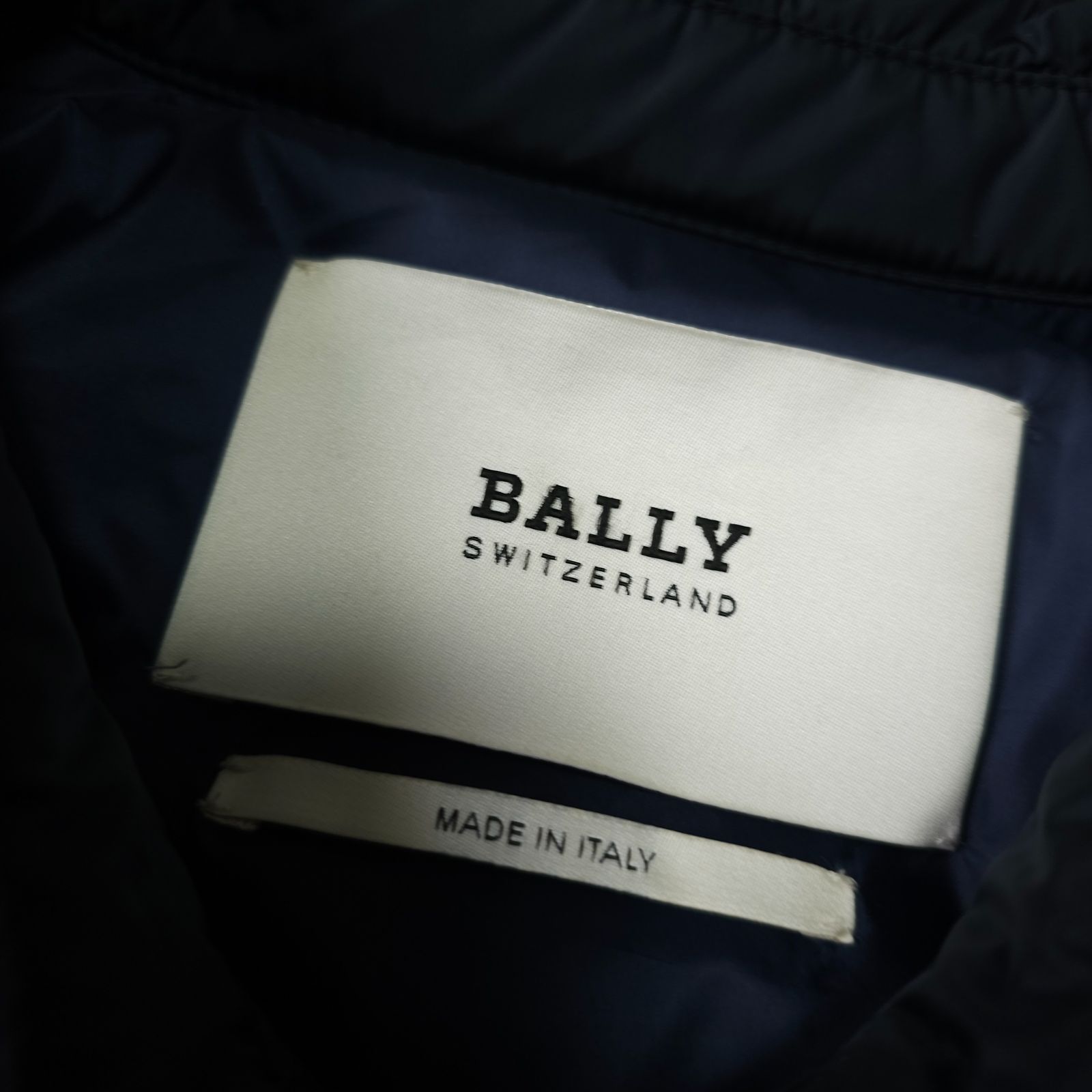 BALLY】バリー イタリア製 秋冬 バリーストライプ ダウンジャケット