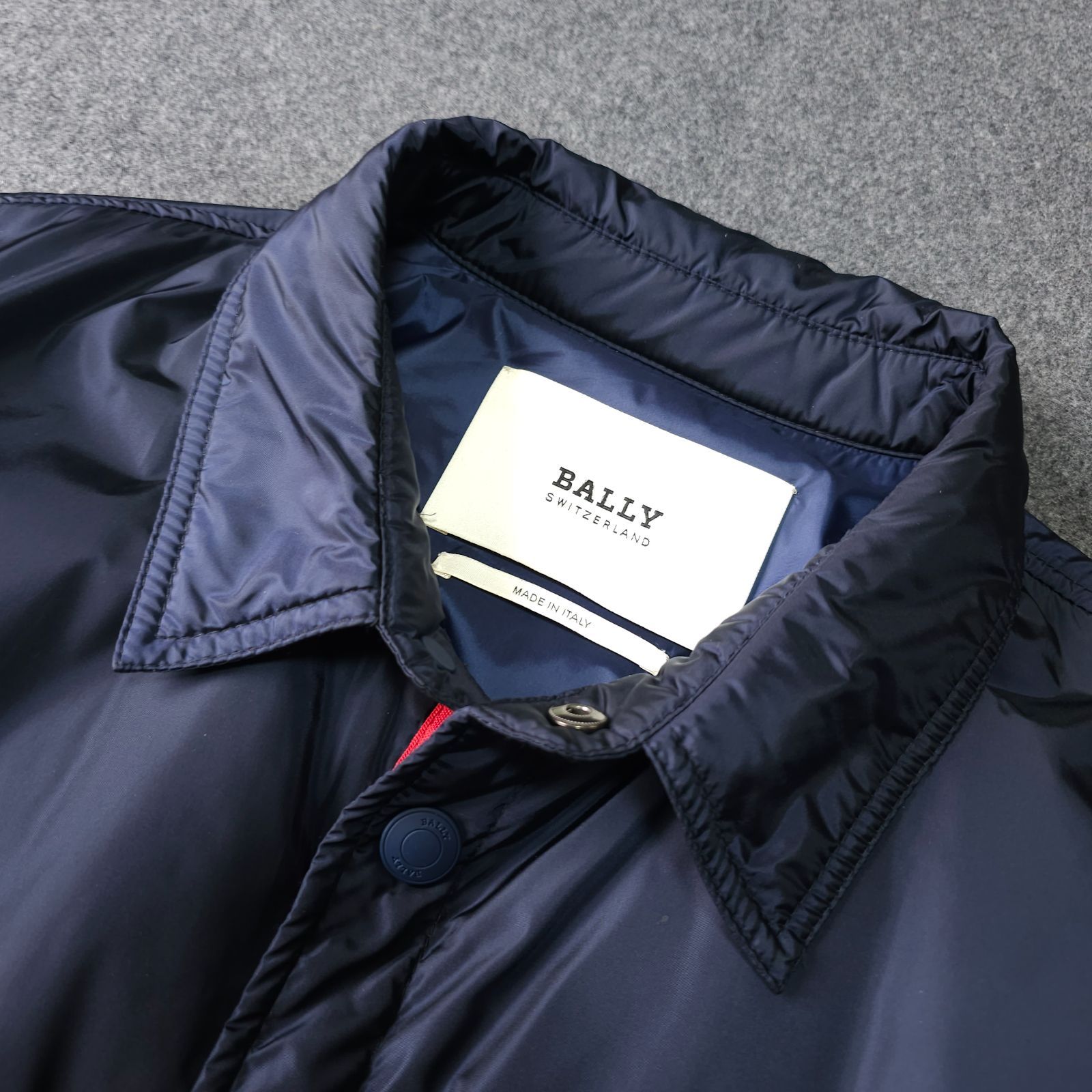 BALLY】バリー イタリア製 秋冬 バリーストライプ ダウンジャケット