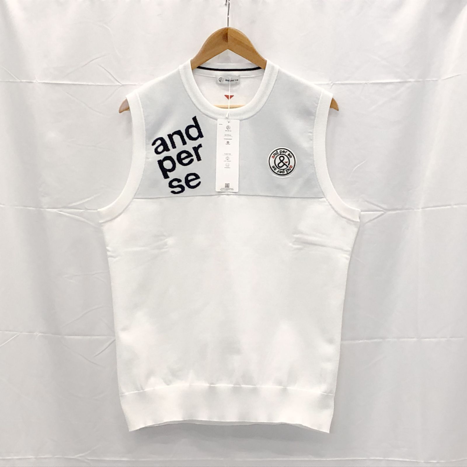 新品タグ付き!】アンパスィ｜メンズ｜LLサイズ｜ニットベスト