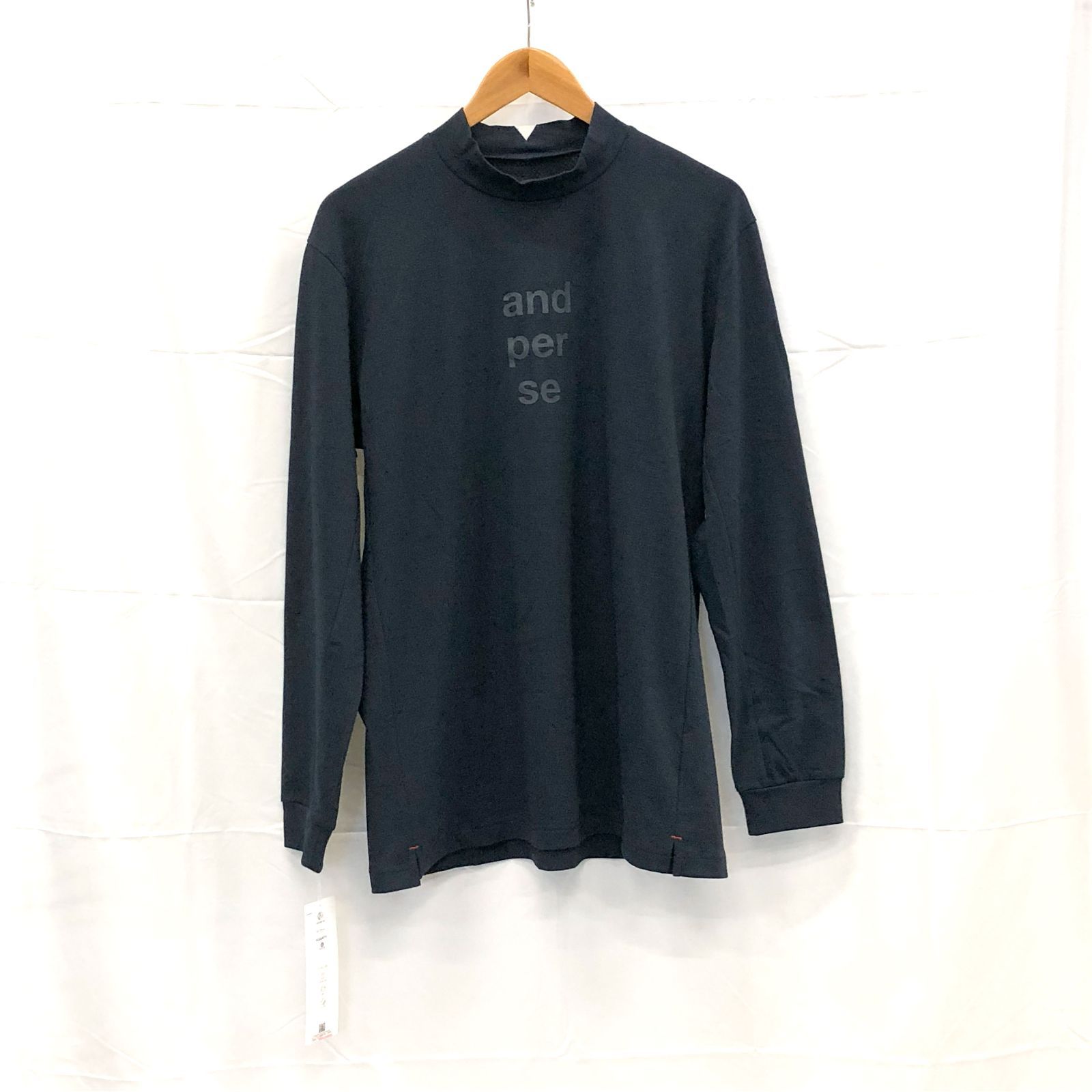 新品タグ付き!】アンパスィ｜メンズ｜LLサイズ｜長袖モックネック
