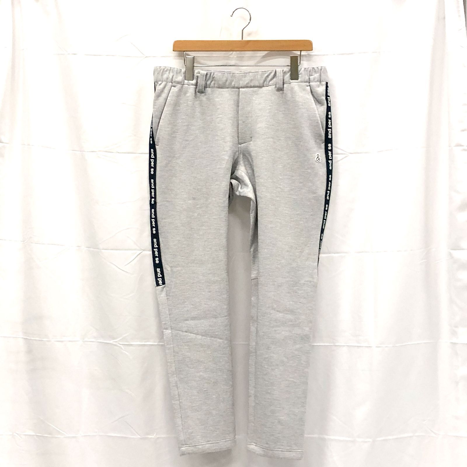 タグ付き! アンパスィ｜メンズ｜ＬＬサイズ｜スウェットパンツ｜グレー系｜古着ゴルフウェア