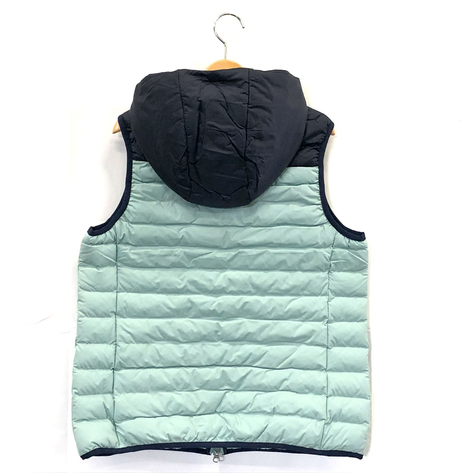 タグ付き! アンパスィ｜レディース｜Ｌサイズ｜エナジーコクーン中綿ベスト｜グリーン系｜古着ゴルフウェア