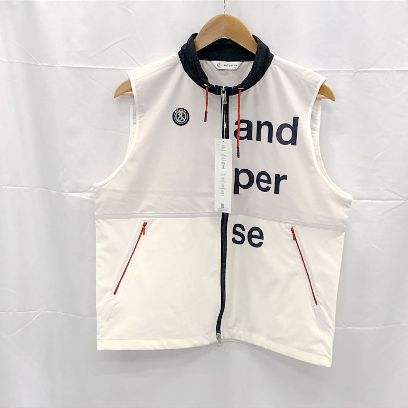 新品タグ付き!】アンパスィ｜レディース｜LLサイズ｜アウターベスト