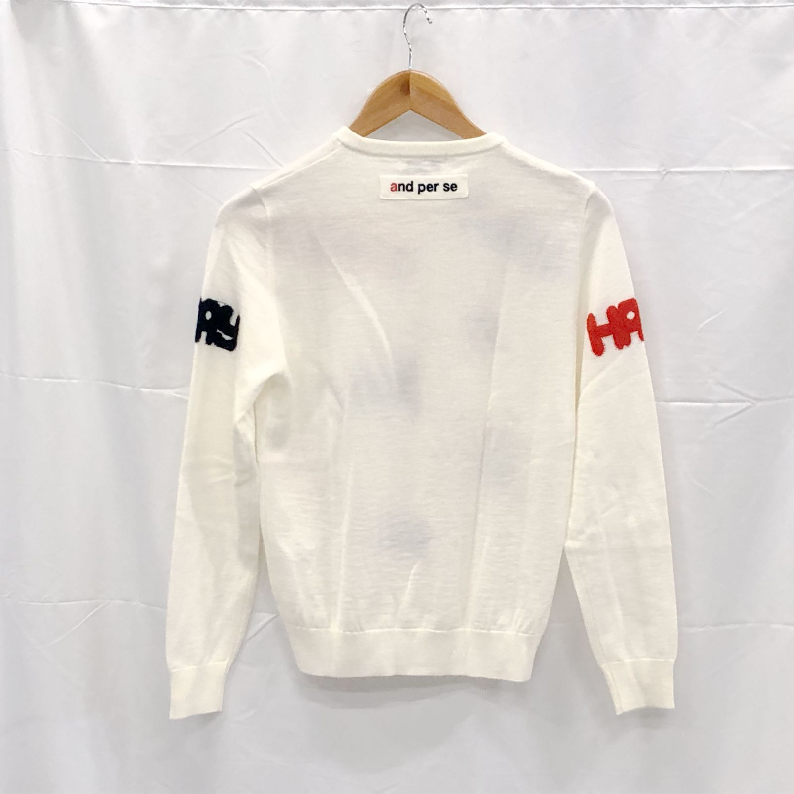 新品タグ付き!】アンパスィ｜レディース｜Mサイズ｜クルーネック