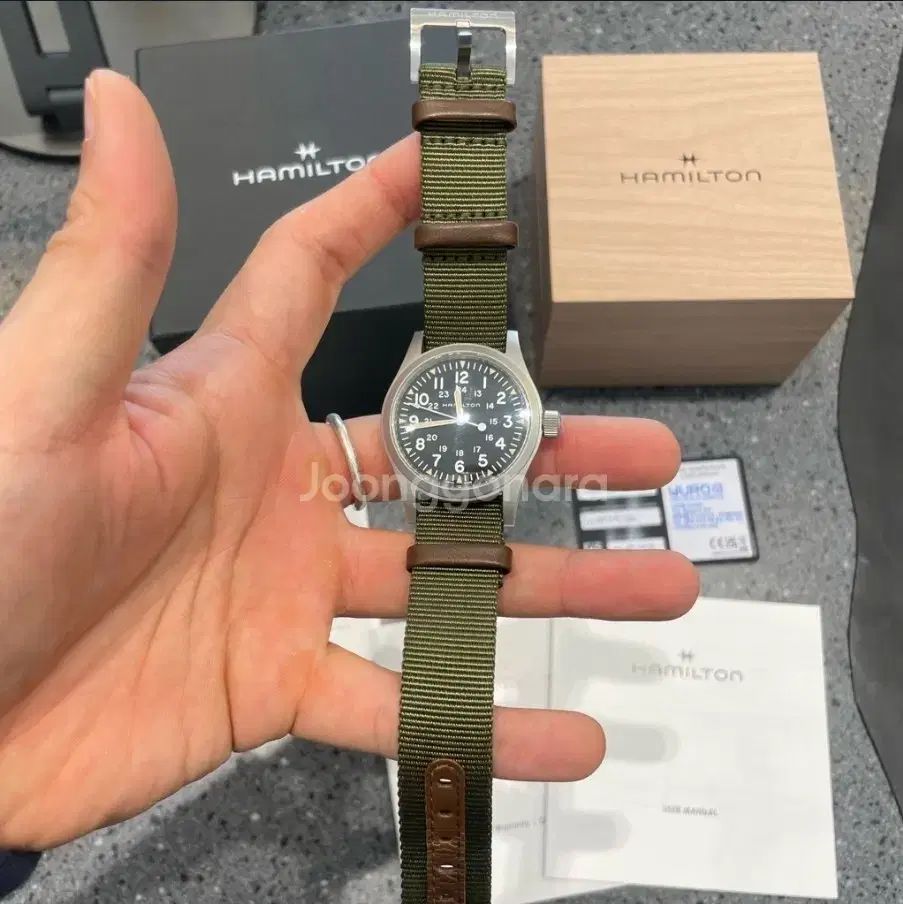  ハミルトン カーキフィールド メカニカル 38mm H69439931 高級感 自動巻き時計 腕時計(アナログ)