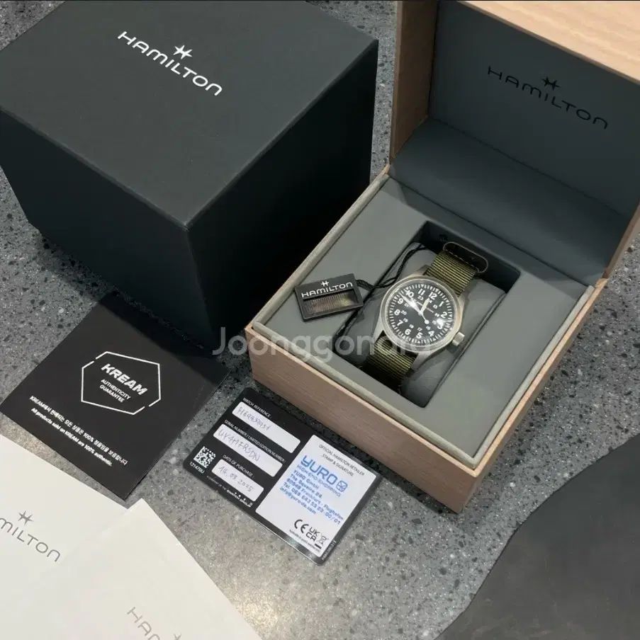 ハミルトン カーキフィールド メカニカル 38mm H69439931