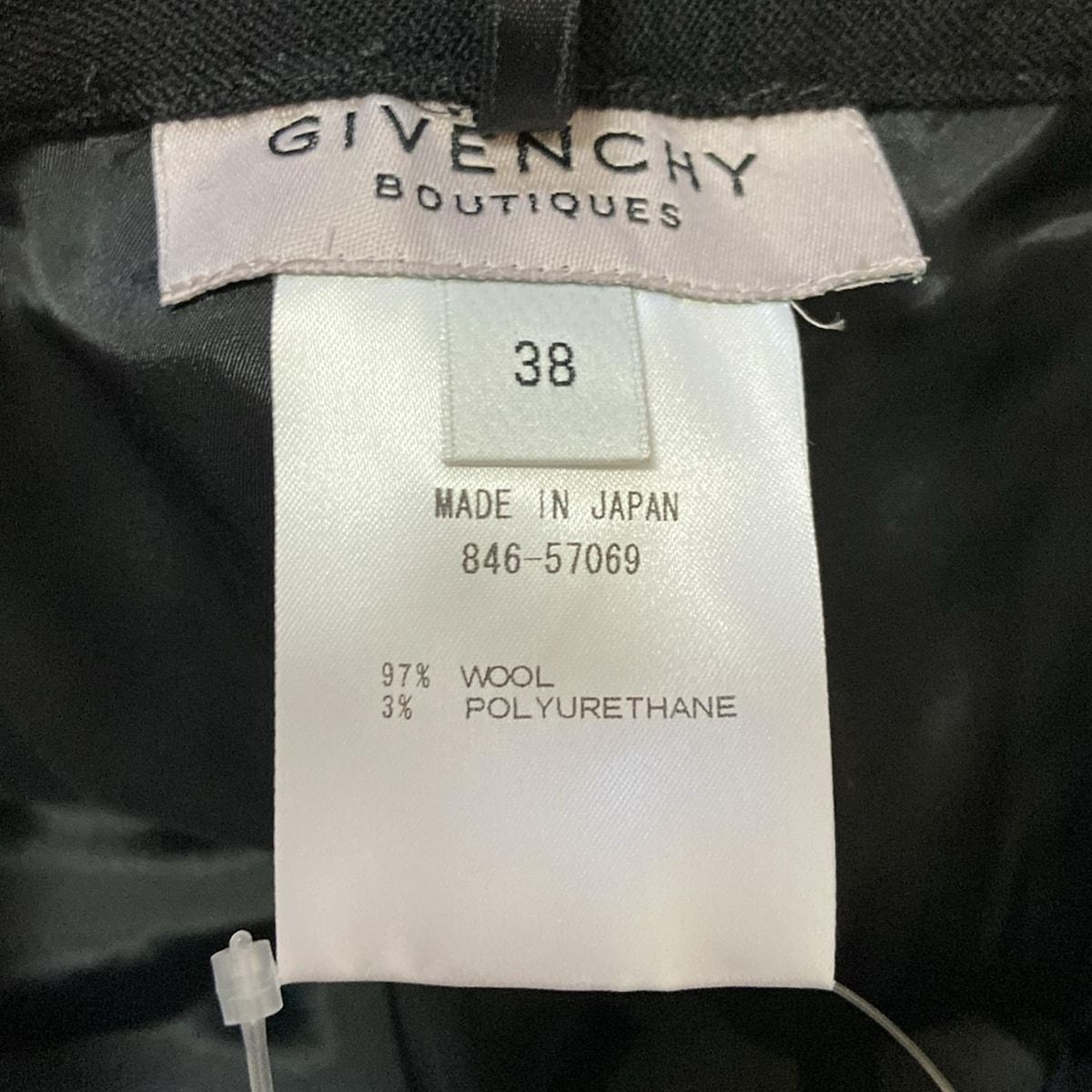  ジバンシー パンツ サイズ38 M レディース 黒 フルレングス その他 パンツ