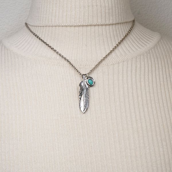 新品】ノースワークス NORTH WORKS リバティフェザーネックレス