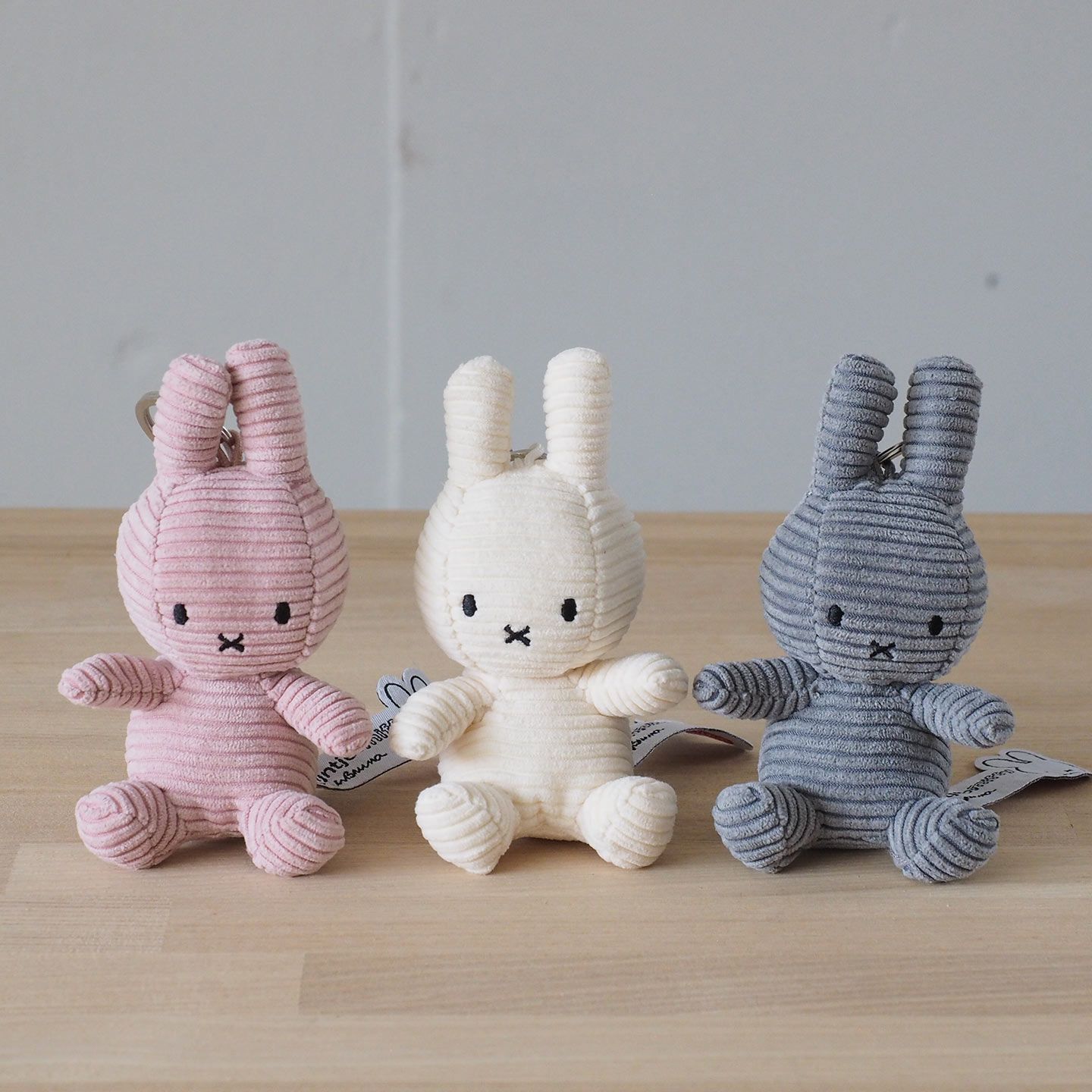 キーホルダー ミッフィー コーデュロイ ぬいぐるみ キーチェーン