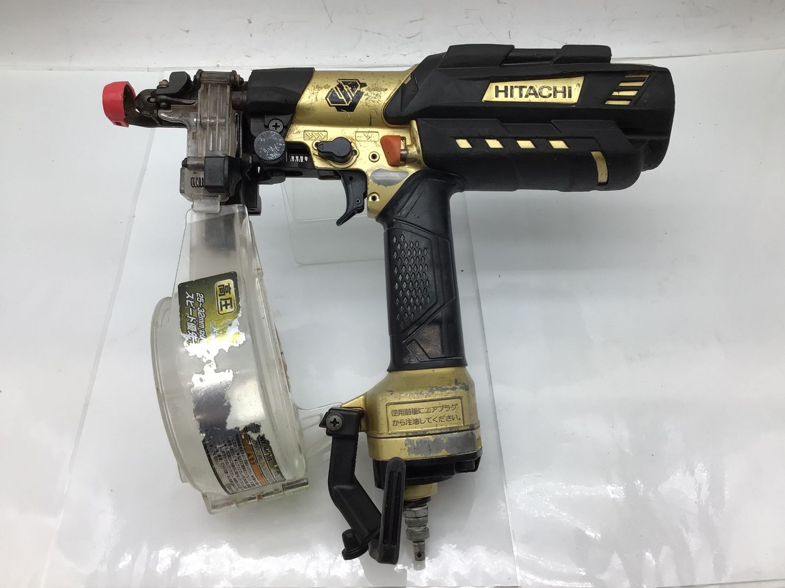 品 HITACHI 日立工機 41 mm高圧ねじ打機 WF 4 H 3 S エコツー M 02