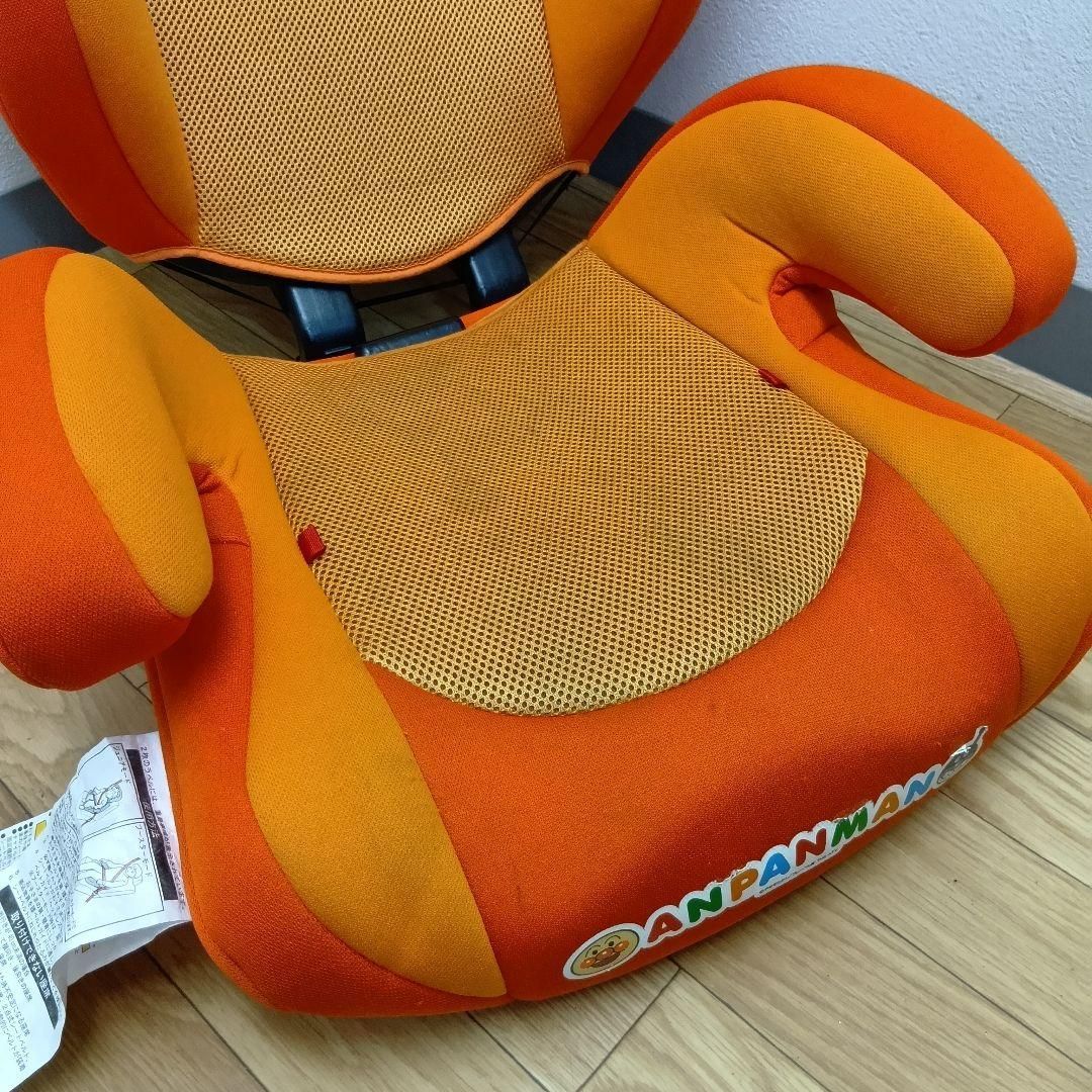 超メルカリ市/ﾌｫﾛﾜｰ様ｸｰﾎﾟﾝ有 アンパンマン ジュニアシート オレンジ