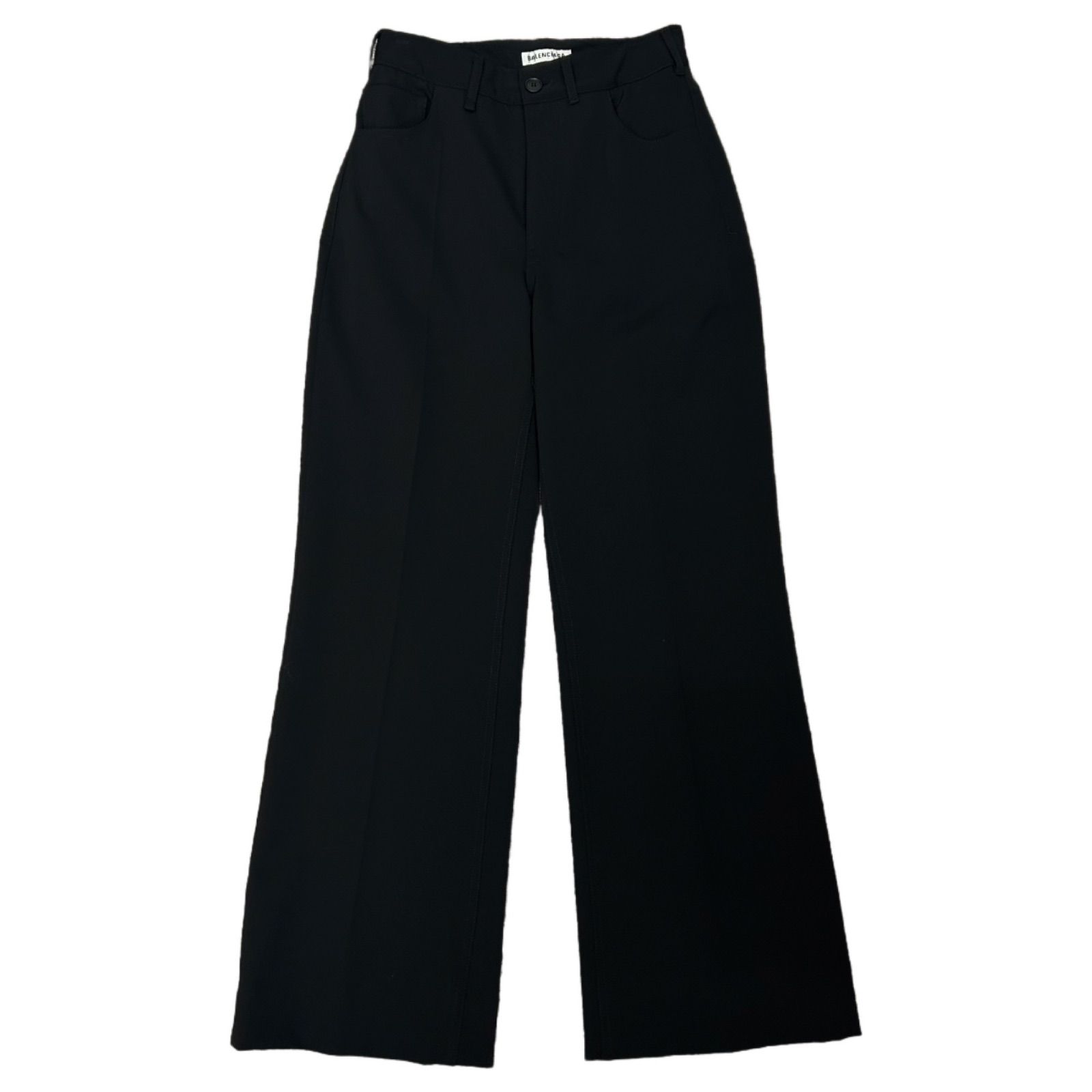 BALENCIGA バレンシアガ スラックス 32 2021年 ブラック ウール