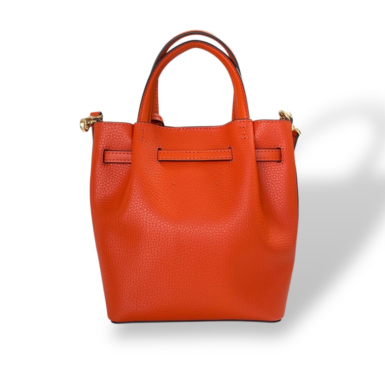 未使用品 MICHAEL KORS マイケルコース 2wayバッグ オレンジ - メルカリ