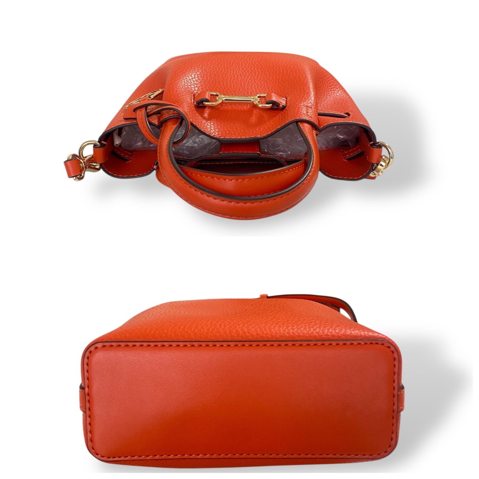 未使用品 MICHAEL KORS マイケルコース 2wayバッグ オレンジ - メルカリ