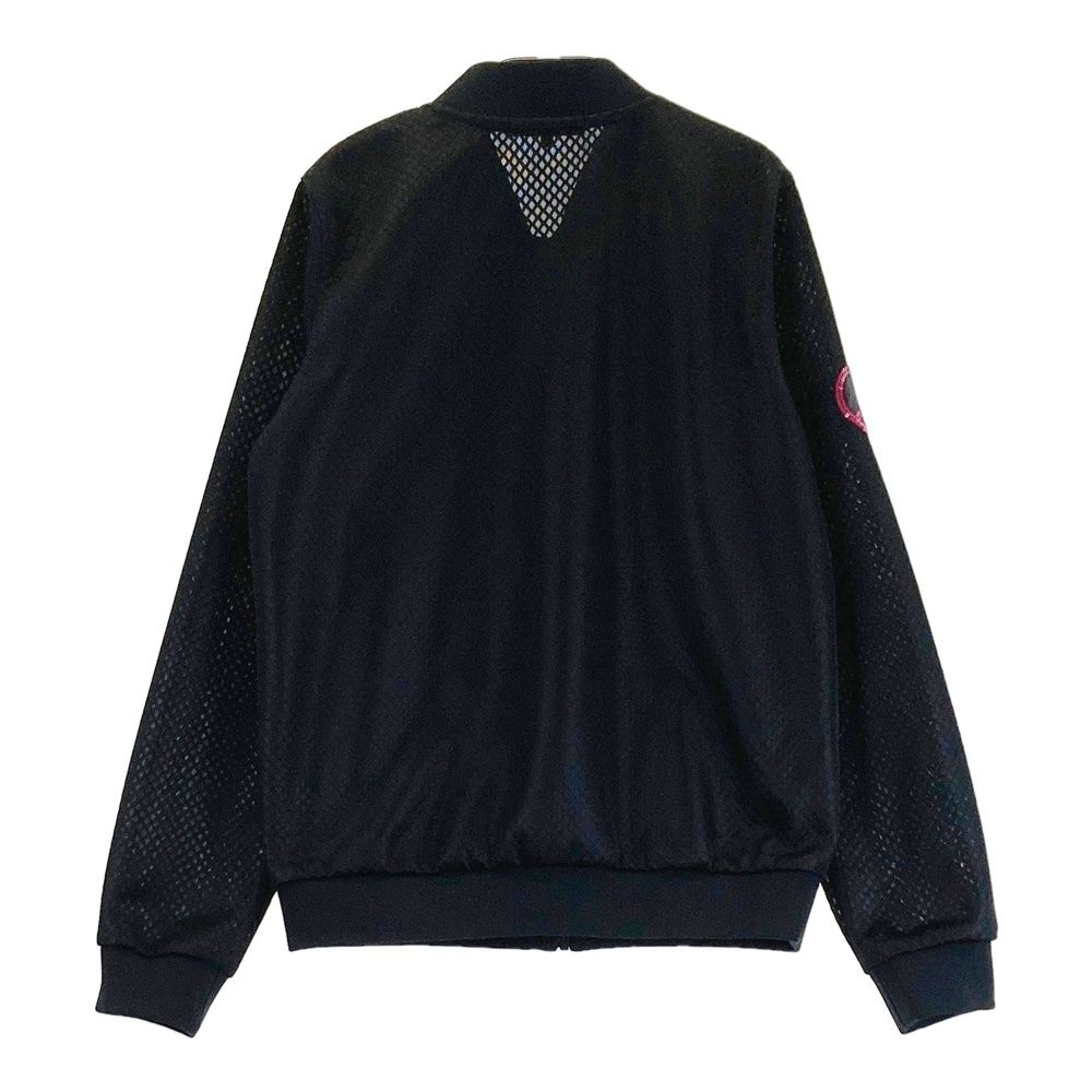 値下げ！ゴルフウェア　ダンスウィズドラゴン　レディース　ジャケット黒 サイズ：3 DANCE WITH DRAGON ダンスウィズドラゴン 切替 長袖