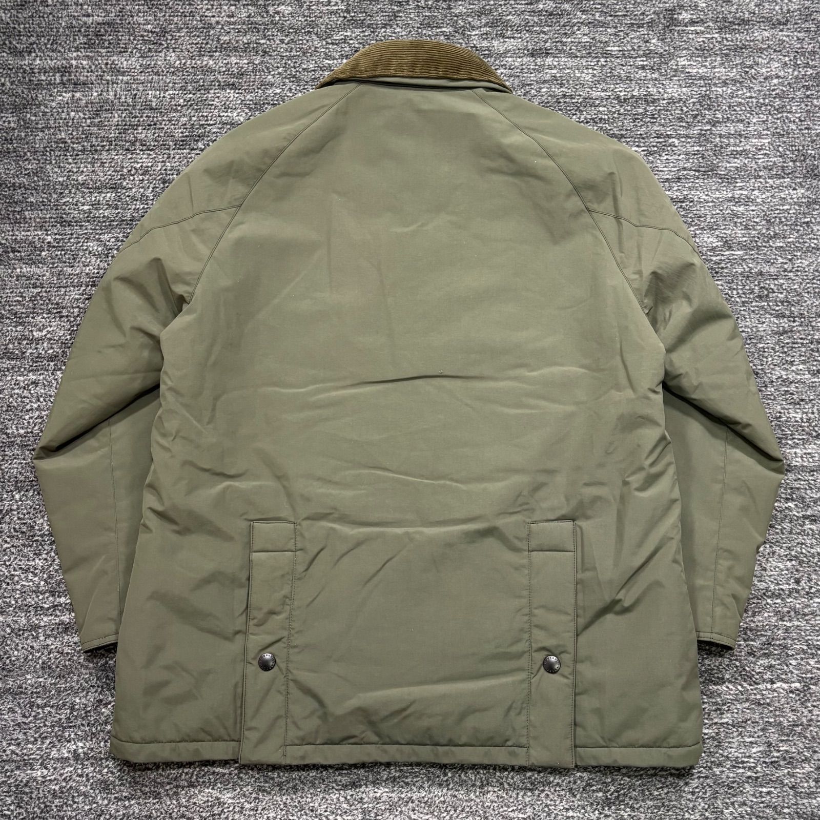 未使用同様 Barbour OS BEDALE PADDED CASUAL JACKET 242MCA1003 OLIVE