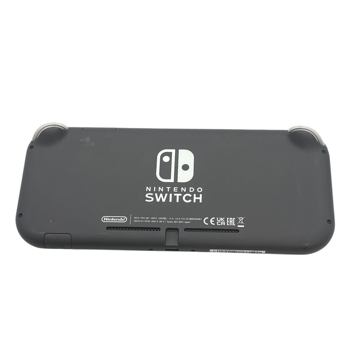 ♪3585 Nintendo Switch Lite グレー HDH-001 本体 ケース付き 中古