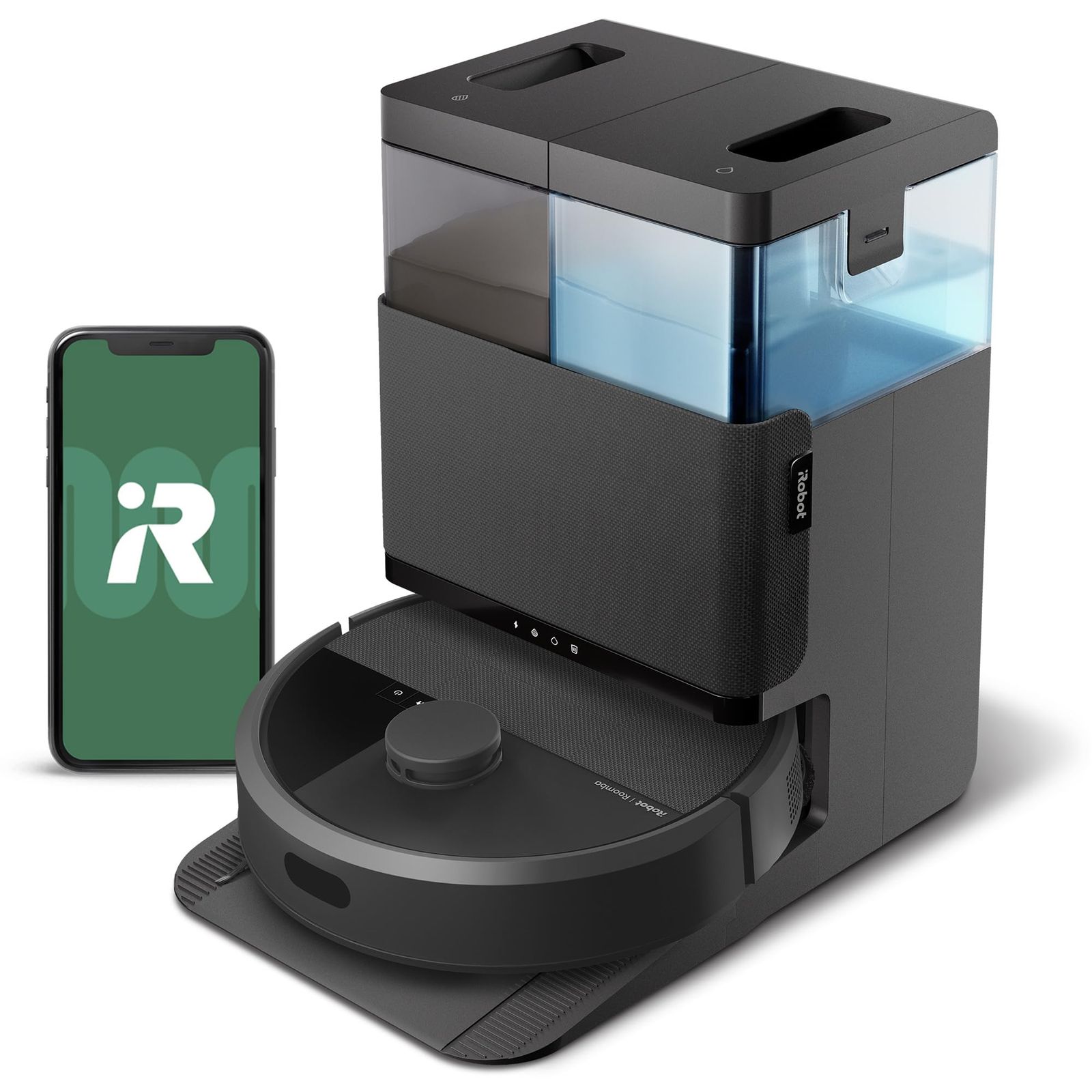 ルンバ Roomba Plus 405 Combo ロボット AutoWash 充電ステーション ロボット掃除機 iRobot 水拭き 両用 充電ステーション搭載 自動ゴミ収集 モップの自動洗浄 乾燥機能付き パワーリフト吸引 スマートスクラブ