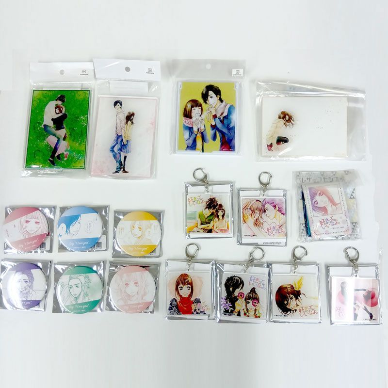 未使用 好きっていいなよ。 アクリルキーホルダー 缶バッジ（6種コンプ