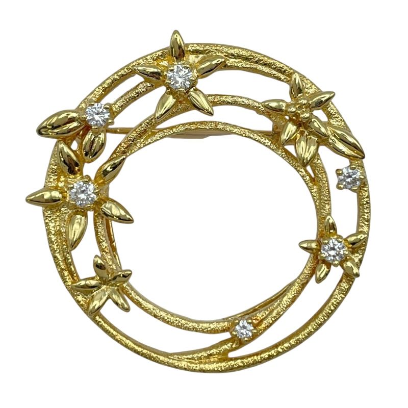 タサキ TASAKI トップ兼ブローチ ゴールド K 18 ジュエリー