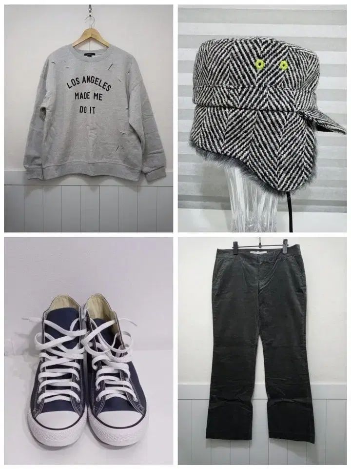 ネイビー ツアーベルベット パンツ 10