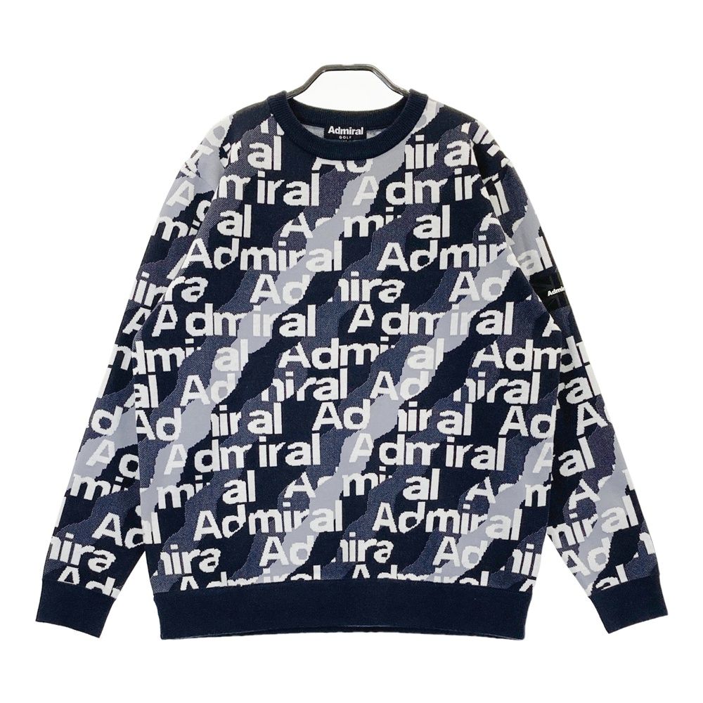 サイズ：LL ADMIRAL アドミラル 2023年モデル ニットセーター ロゴ 総