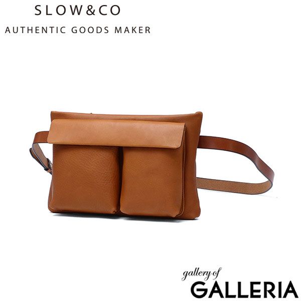SLOW ボディバッグ メンズ レディース スロウ バッグ 本革 革 レザー ブランド 小さめ コンパクト スモール 軽量 斜めがけ ショルダー かっこいい おしゃれ シンプル 横型 日本製 A5 Cb Helmet Body 