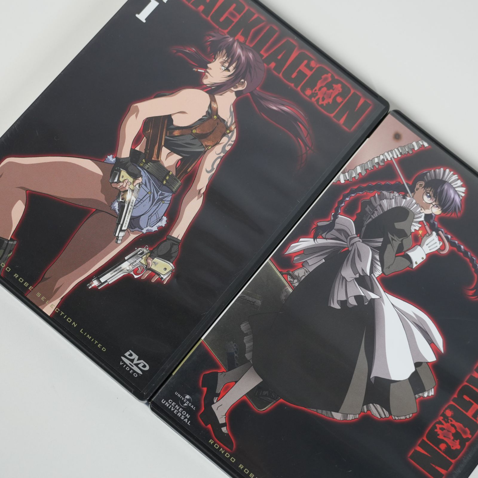 レンタル落ち　DVD ブラックラグーン　シリーズ　セット BLACK LAGOON The Second Barrage [レンタル落ち] （全6巻