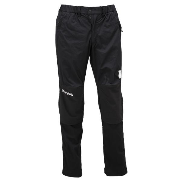 釣武者 コーデュラ ネオハイブリッドパンツ ブラック LL