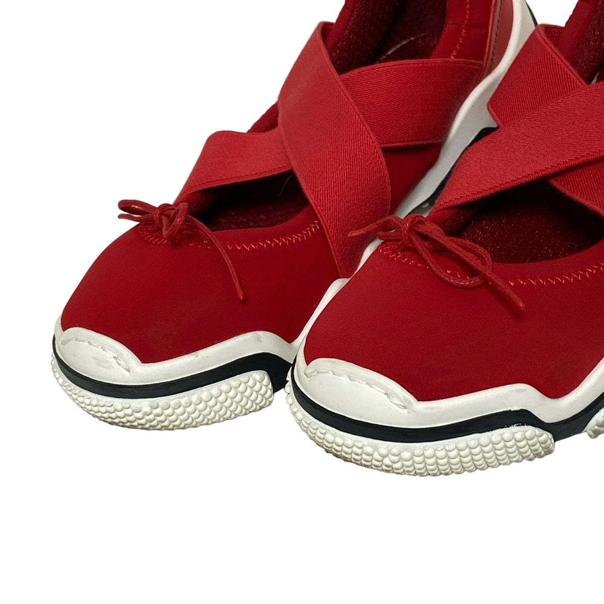 RED VALENTINO(レッドバレンチノ) スニーカー 37 レディース - レッド