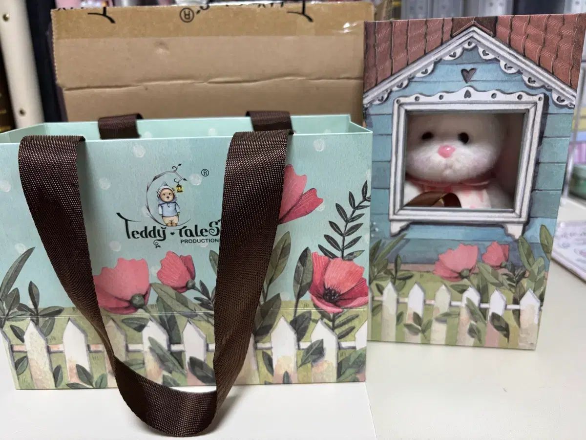 テディテイルズ xsキーホルダー レナバニー ピンクチェリーポップ