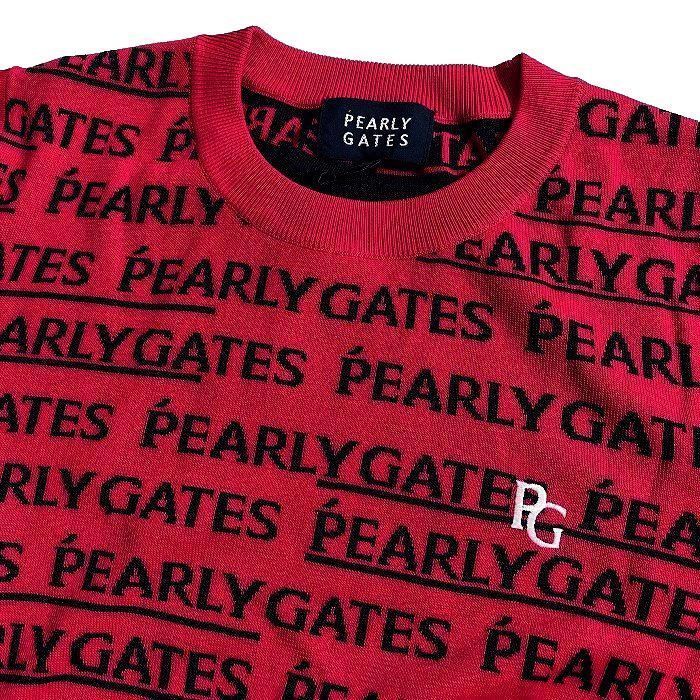 PEARLY GATES パーリーゲイツ ゴルフ 軽量 メゾンロゴ柄 薄手 PEARLY GATES パーリーゲイツ ゴルフ 軽量 メゾンロゴ柄 薄手
