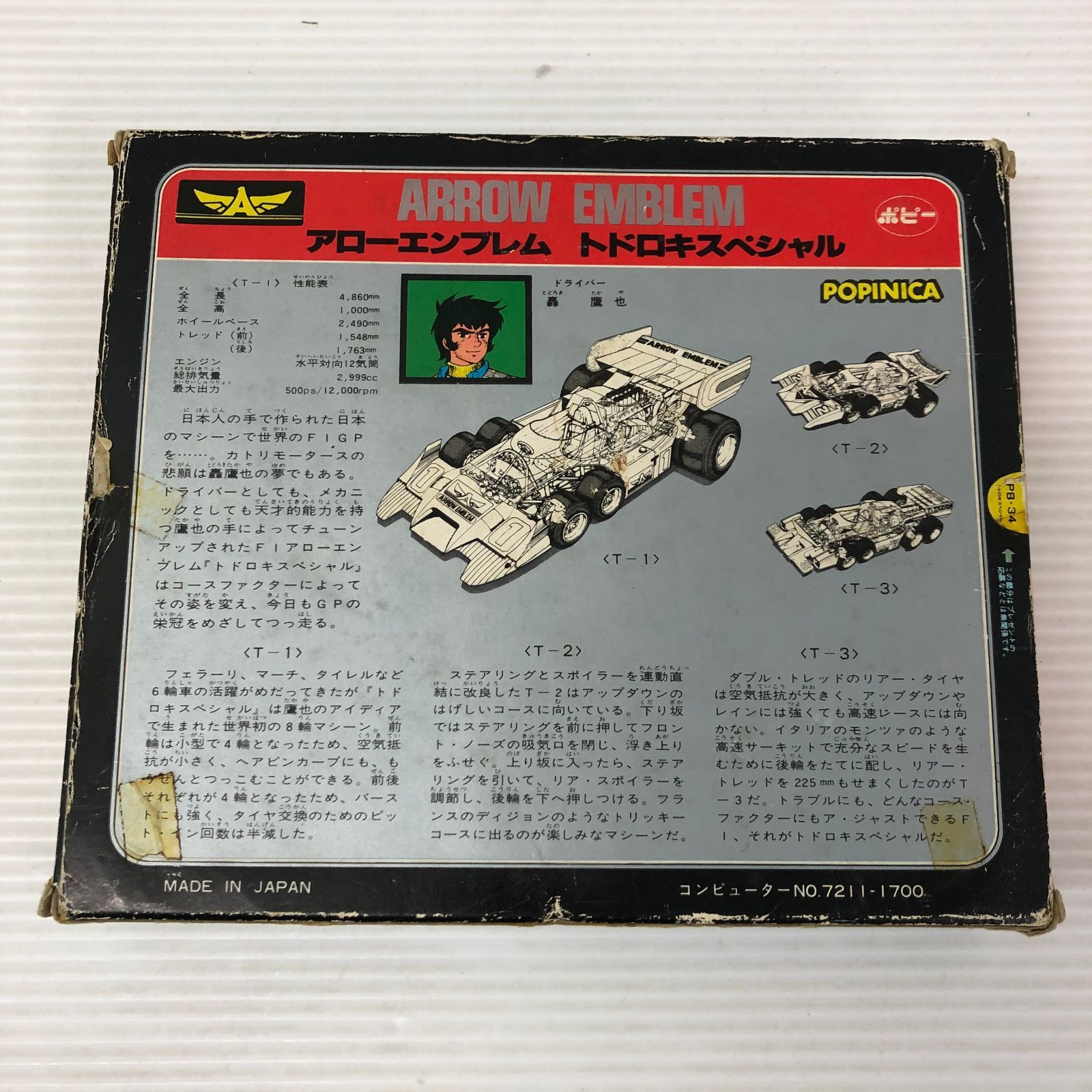 アローエンブレム グランプリの鷹 トドロキスペシャル ジャンク品