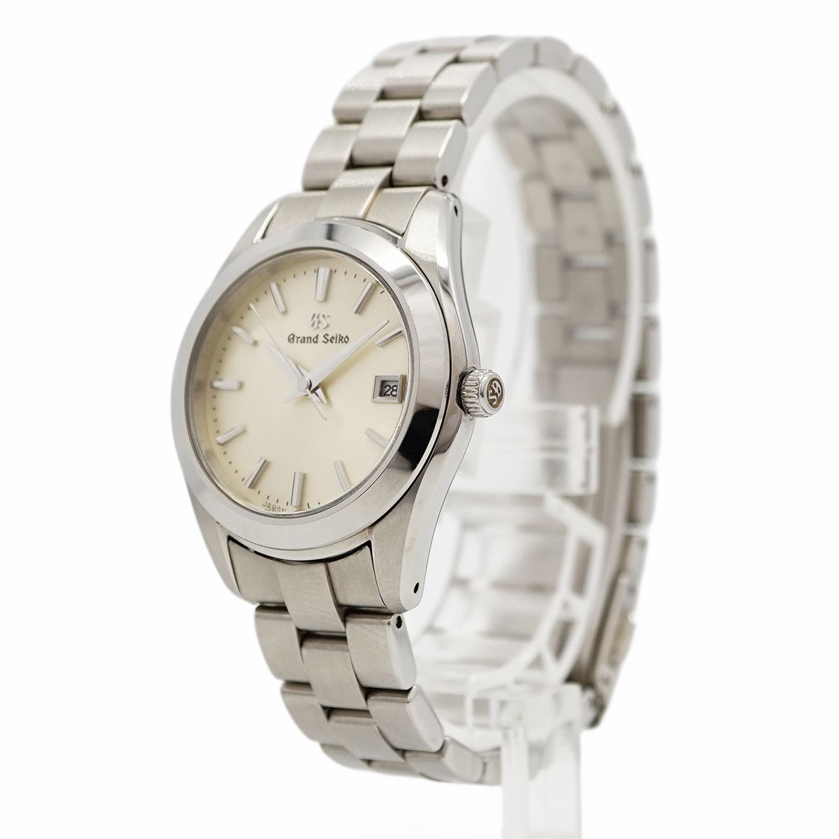  5 wwo 0427 セイコー グランドセイコー 4 J 52-0 AB 0 STGF 265 シルバー文字盤 腕時計 レディース その他 時計