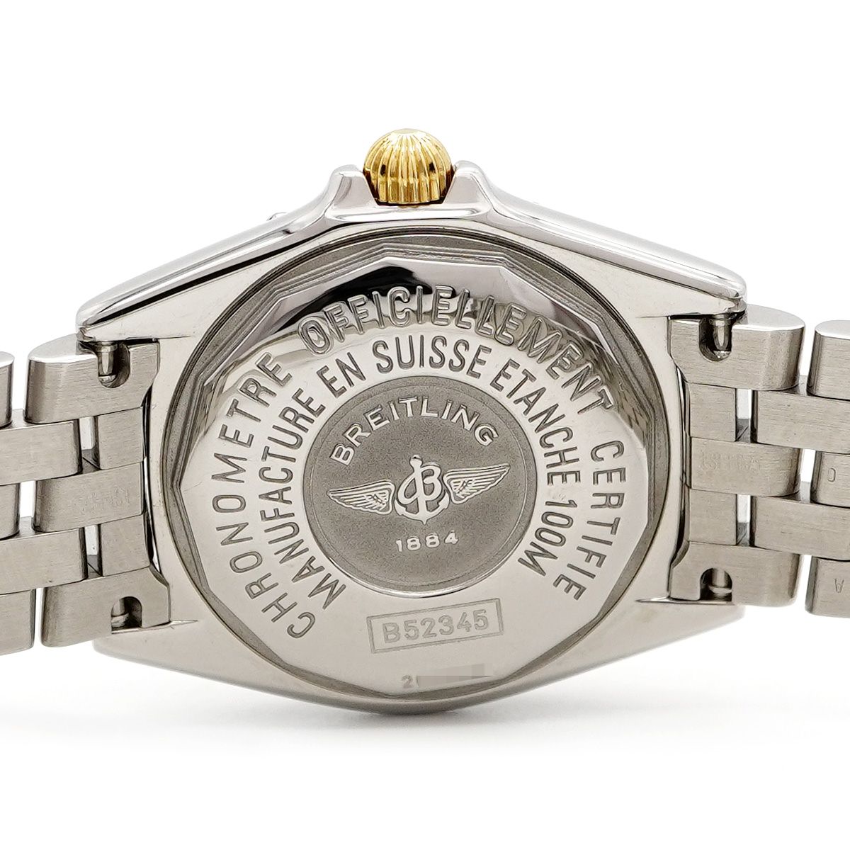 5wwo0432】ブライトリング カリスティーノ B52345 ピンク文字盤【中古