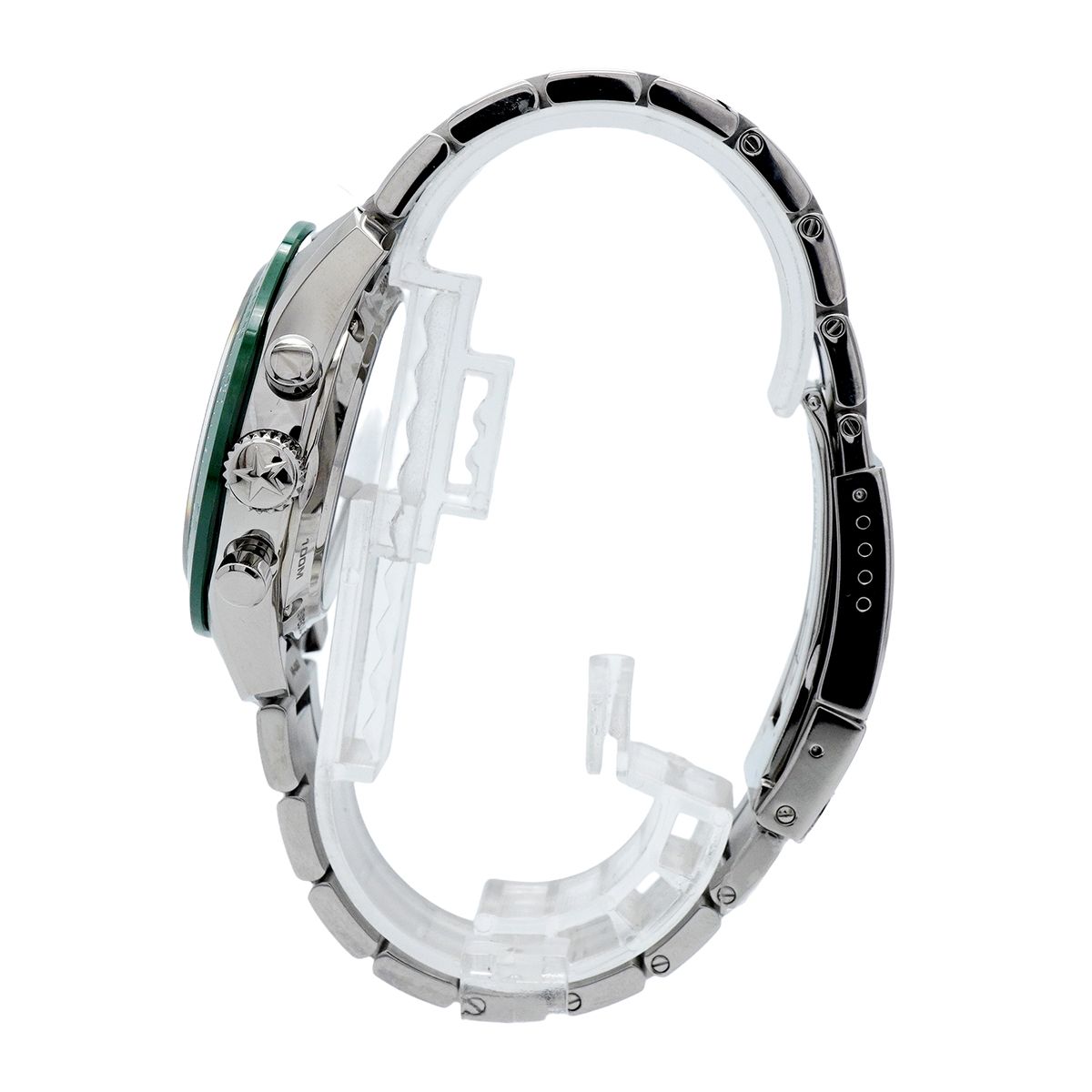 5wwo0445】ゼニス クロノマスター 03.3107.3600/56.M3100 グリーン文字