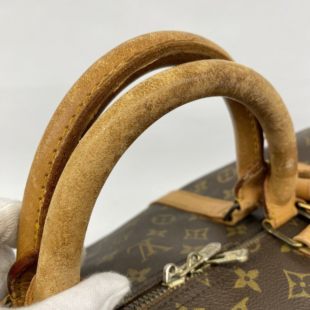 5oe6229】ルイヴィトン ボストンバッグ モノグラム キーポルバンド